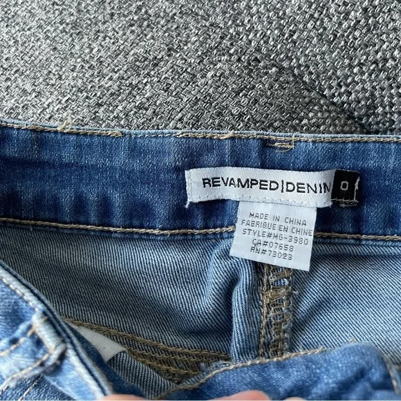 Light blue distressed ankle Jeans - Picture 5 of 7